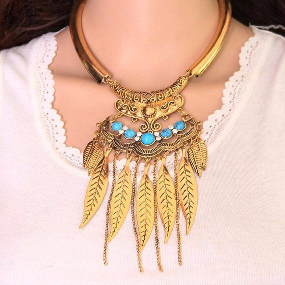 Boho Choker Bohemian Necklaces - Picture 2 of 3